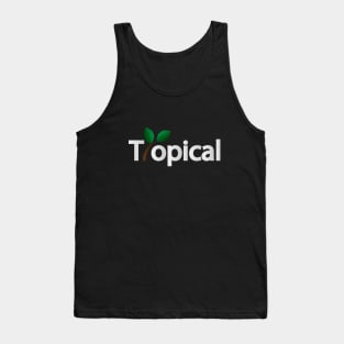 Tropical being tropical design Tank Top